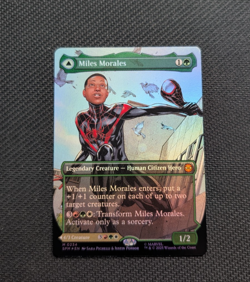 MTG: Miles Morales Marvel's Spider-man (0234) (Borderless) FOIL Pack Fresh - Image 1