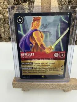 Disney Lorcana Hercules - Mighty Leader 118/204 Whispers in the Well Legendary - Image 1