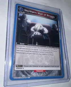 Union Arena Fullmetal Alchemist Northern Wall of Briggs UE09BT/FMA-1-066 U - NM - Image 1