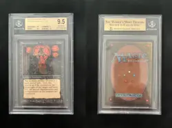 Sorceress Queen ARABIAN NIGHTS Mtg MINT Graded BGS 9.5 BASIC++ (10/9/9.5/10) - Image 1