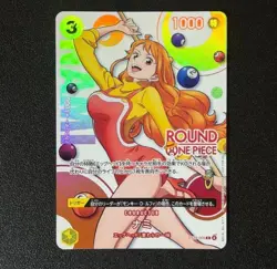 PREORDER Nami ST129-008 One Piece Round 1 Promo Card Japanese Bandai Near Mint - Image 1