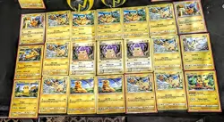 Huge 27-Card Pikachu Pokemon Lot + 2 Pikachu Walkie Talkies Bundle Pokemon Cards - Image 4