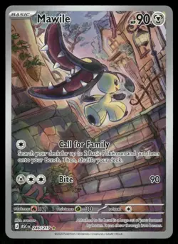 Pokemon Cards Mawile 246/217 Holo Ascended Heroes Illustration Rare NM - Image 1