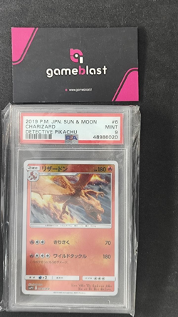 Pokemon TCG | Charizard (smP2 006) | Great Detective Pikachu | PSA 9 - Image 1