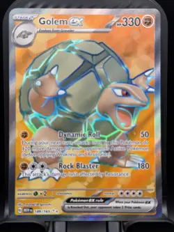 Golem ex - 076/165 - Ultra Rare - ENG Pokemon 151 MEW - Pokemon Card - NM - Image 1