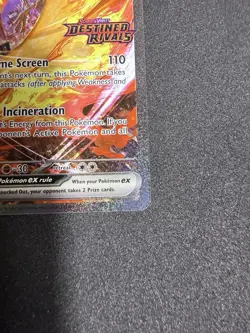 Team Rocket's Moltres EX (Destined Rivals Stamp) 229/182 SIR Pokemon TCG NM-MINT - Image 2