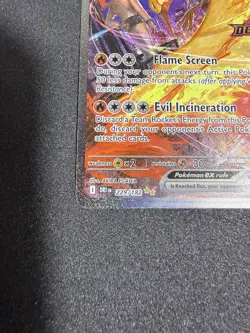 Team Rocket's Moltres EX (Destined Rivals Stamp) 229/182 SIR Pokemon TCG NM-MINT - Image 3
