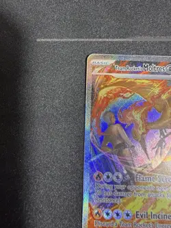 Team Rocket's Moltres EX (Destined Rivals Stamp) 229/182 SIR Pokemon TCG NM-MINT - Image 4