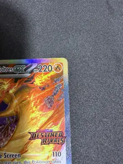 Team Rocket's Moltres EX (Destined Rivals Stamp) 229/182 SIR Pokemon TCG NM-MINT - Image 5