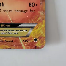 Charizard EX 11/83 XY Generations 2016 Pokemon Card Holo Half Art Shiny RARE - Image 5