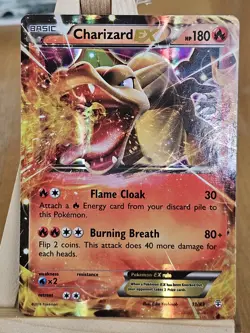 Pokemon TCG Charizard-EX Generations 11/83 Holo Holo Rare EX - Image 1
