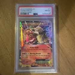 Pokemon TCG - Charizard EX Ultra Rare Card 11/83 Generation PSA 8 - Image 1