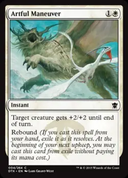 Artful Maneuver - Medium Play MTG Dragons of Tarkir - Image 1