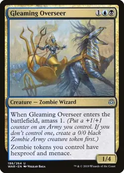 1x Gleaming Overseer NM Eng MTG - War of the Spark - Image 1