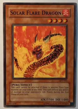 Solar Flare Dragon AST-032 Ancient Sanctuary Yu-Gi-Oh Unlimited LP - Image 1