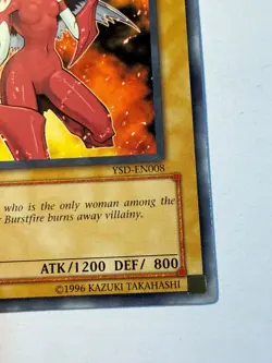 Elemental Hero Burstinatrix YSD-EN008 Starter Deck 2006 Yu-Gi-Oh 1st Edition LP - Image 5