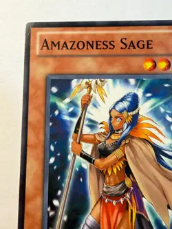 Amazoness Sage DREV-EN030 Common Duelist Revolution Yu-Gi-Oh Unlimited LP - Image 3