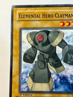 Elemental Hero Clayman TLM-EN003 The Lost Millennium Yu-Gi-Oh 1st Edition LP - Image 3