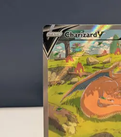 Pokemon TCG Charizard V SWSH260 Sword & Shield Promo Full Art Holo English - Image 2