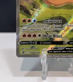 Pokemon TCG Charizard V SWSH260 Sword & Shield Promo Full Art Holo English - Image 3