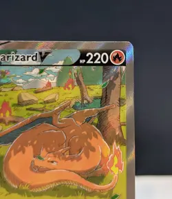 Pokemon TCG Charizard V SWSH260 Sword & Shield Promo Full Art Holo English - Image 4