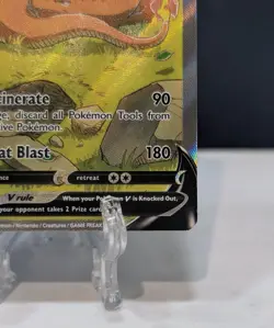 Pokemon TCG Charizard V SWSH260 Sword & Shield Promo Full Art Holo English - Image 5