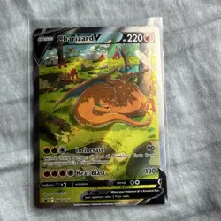 Pokemon TCG Charizard V SWSH260 Sword & Shield Promo Holo English 220 HP - Image 1