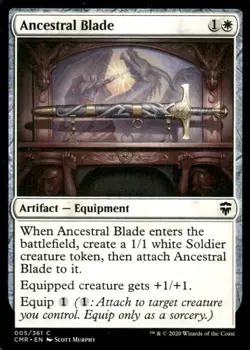 Ancestral Blade 005/361 Commander Legends MTG Magic the Gathering card - Image 1