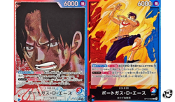 Portgas D Ace OP13-002 L 2 Set Carrying on His Will ONE PIECE Card Game Japanese - Image 1