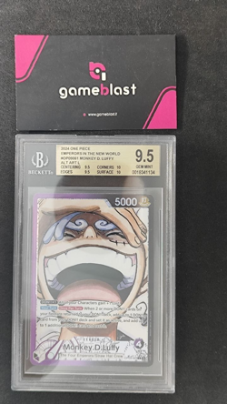 One Piece | Monkey.D.Luffy (OP09-061) (V.2) | Emperors in the New Worl | BGS 9.5 - Image 1
