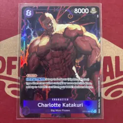 Charlotte Katakuri SR Alt Art Foil English OP11-067 NM - Image 2