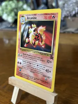 Arcanine #6 WoTC Black Star Promo Pokemon TCG - Image 2