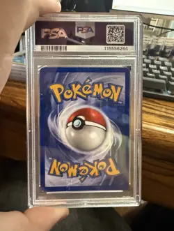 2000 POKEMON ROCKET #5 DARK DRAGONITE-HOLO PSA 7 - Image 2