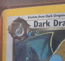 2000 POKEMON ROCKET #5 DARK DRAGONITE-HOLO PSA 7 - Image 3