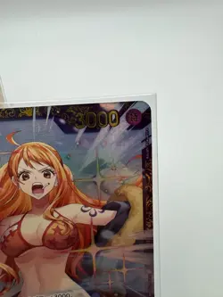 【US Duty Free】One Piece Card Game Sanji OP10-005 Flagship Nami Promo Card - Image 4