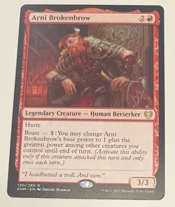 Arni Brokenbrow, Kaldheim, MTG, NM - Image 1
