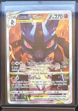 Lucario VSTAR SWSH291 Sword & Shield Promo Pokemon English Card NM - Image 1