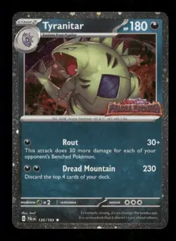 Tyranitar (Paldea Evolved Stamp) 135/193 Holo Miscellaneous Cards & Products NM - Image 1