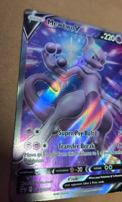 Mewtwo V SWSH229 Sword & Shield Promo Card NM Condition - Image 5
