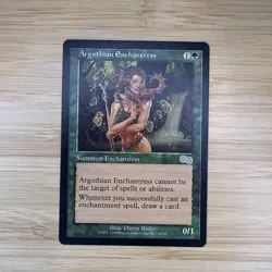 MTG Argothian Enchantress Urza's Saga Regular Card Near Mint - Image 1