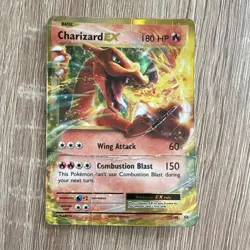 Pokemon Charizard EX 12/108 Evolutions Holo Rare EX 180HP Card - Image 1
