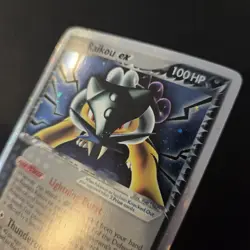 Pokemon Card - Rocket's Raikou ex 108/107 Holo Secret Rare Ex Deoxys 2005 - Image 2