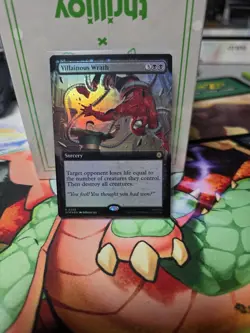 Villainous Wrath (Extended Art) 259 MTG SPM Spider-Man FOIL NM - Ships now! - Image 1