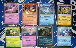 Prismatic Evolutions Cosmos Holo Promo Cards Full Set Of 8 Eeveelutions - Image 1