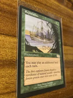 MTG✨EXPLORATION✨Urza’s Saga MINT RARE Enchantment 1998 B. Snoddy Art UNPLAYED ! - Image 3