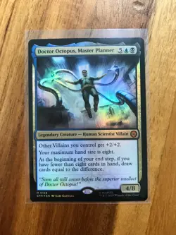MTG FOIL Doctor Octopus, Master Planner - Marvel's Spider-Man #128 QTY - Image 1