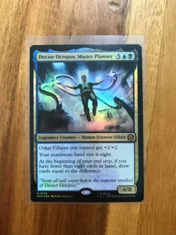 MTG FOIL Doctor Octopus, Master Planner - Marvel's Spider-Man #128 QTY - Image 3