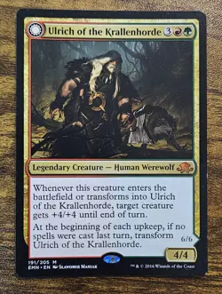 Ulrich of the Krallenhorde / Uncontested Alpha - Mythic -NM - EMN ⚔B&B - Image 1