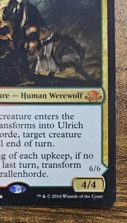 Ulrich of the Krallenhorde / Uncontested Alpha - Mythic -NM - EMN ⚔B&B - Image 5