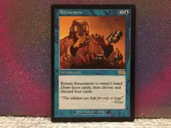 MTG - Attunement - Urza's Saga Regular NM Magic the Gathering - Image 1